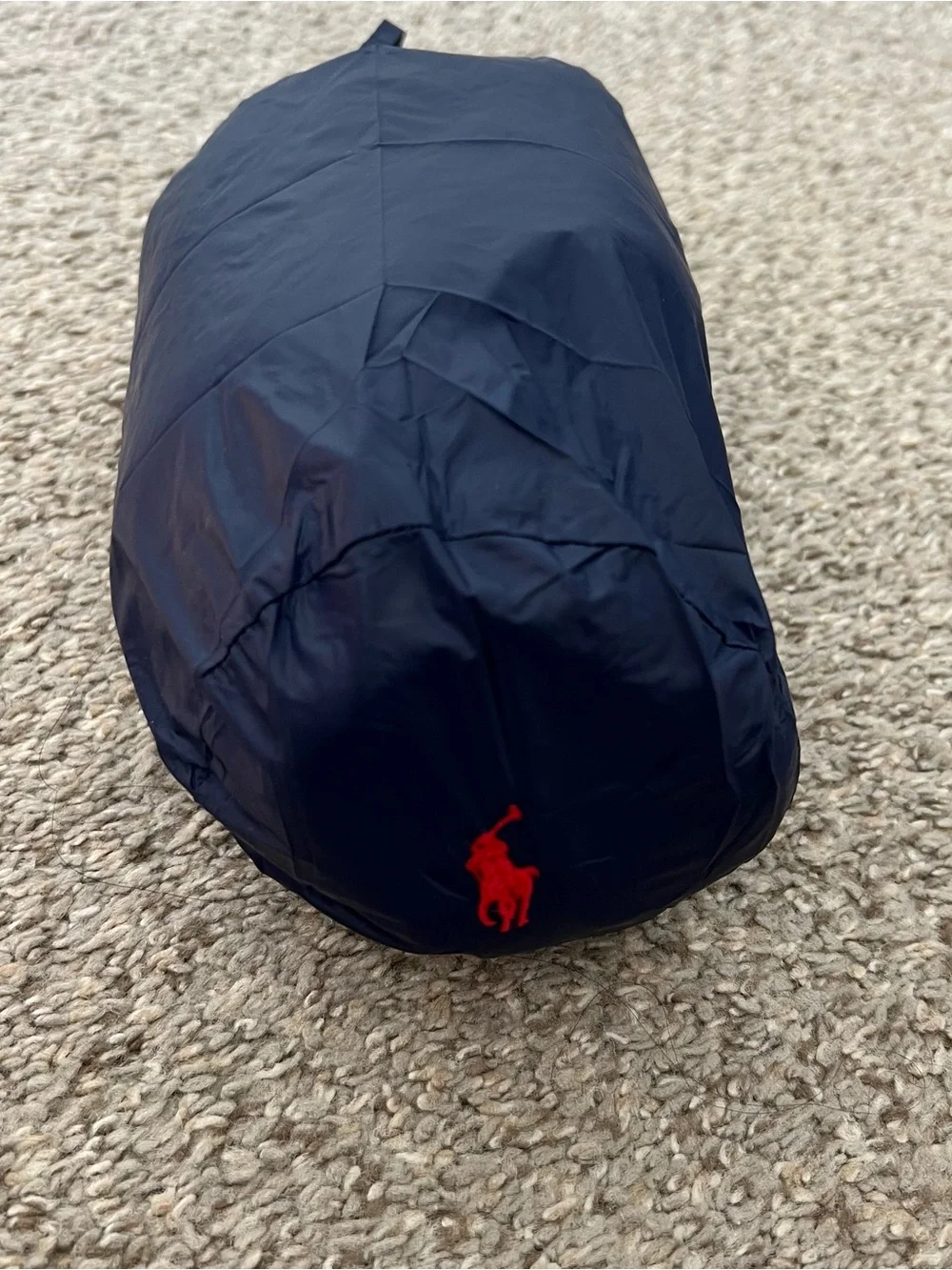Ralph Lauren Polo Blue Red Quilted Nylon Down Vest Size 6